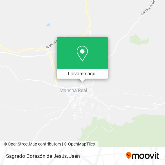 Mapa Sagrado Corazón de Jesús
