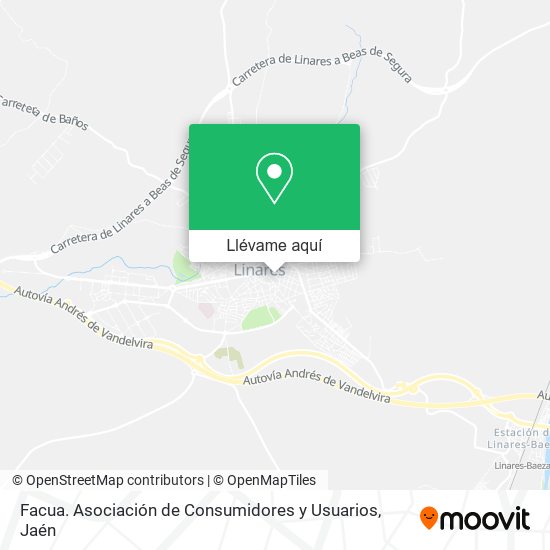 Mapa Facua. Asociación de Consumidores y Usuarios