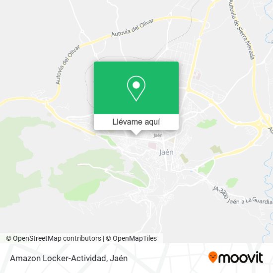 Mapa Amazon Locker-Actividad