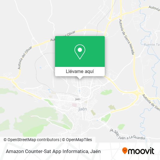 Mapa Amazon Counter-Sat App Informatica