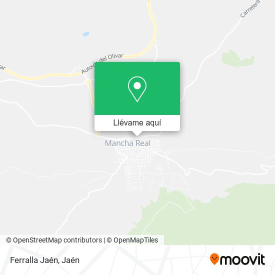 Mapa Ferralla Jaén