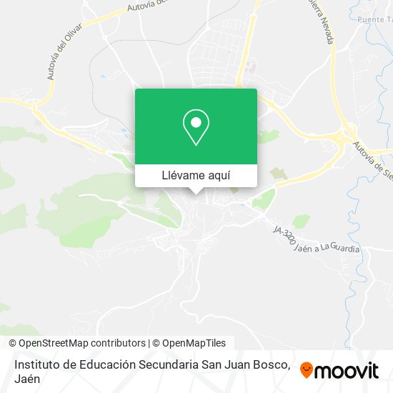 Mapa Instituto de Educación Secundaria San Juan Bosco