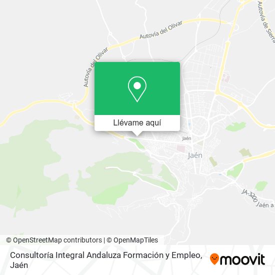 Mapa Consultoría Integral Andaluza Formación y Empleo