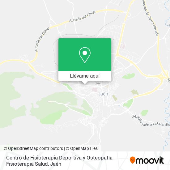 Mapa Centro de Fisioterapia Deportiva y Osteopatía Fisioterapia Salud