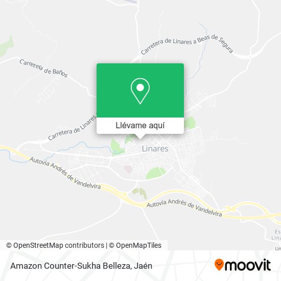 Mapa Amazon Counter-Sukha Belleza