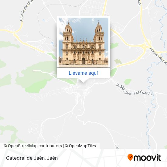 Mapa Catedral de Jaén