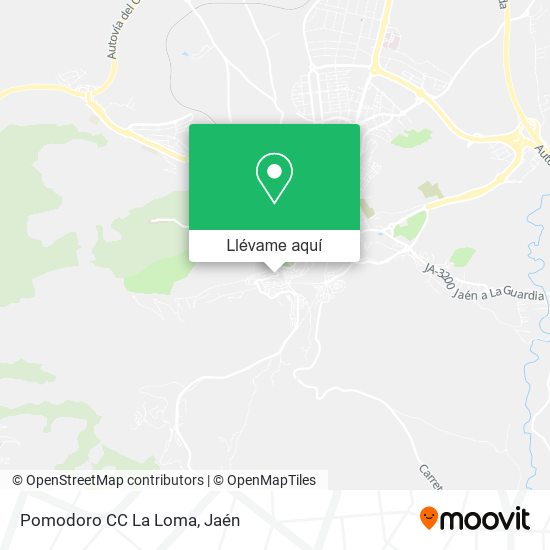 Mapa Pomodoro CC La Loma