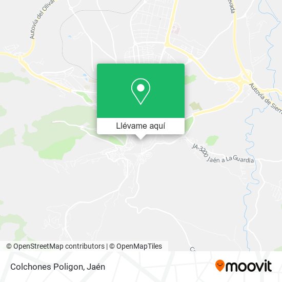 Mapa Colchones Poligon