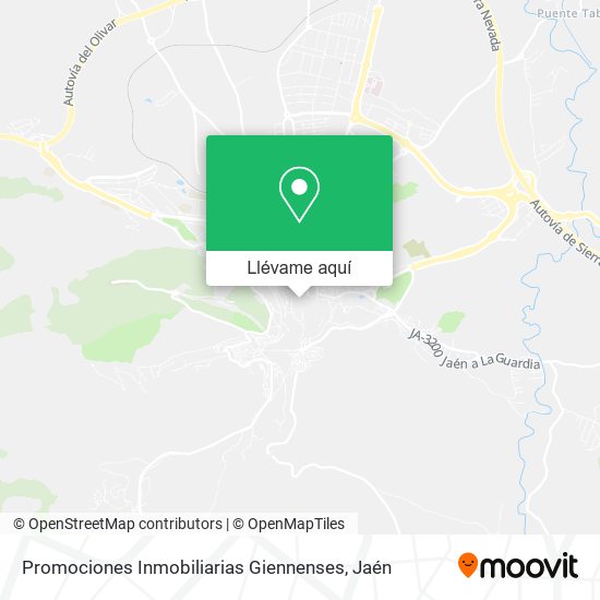 Mapa Promociones Inmobiliarias Giennenses