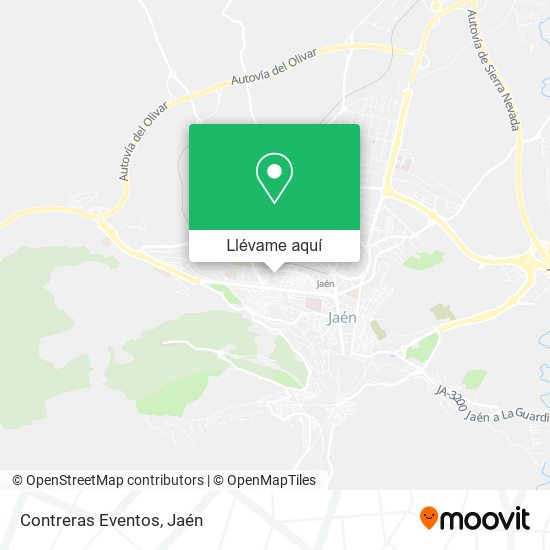 Mapa Contreras Eventos
