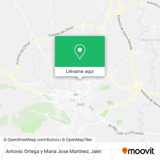 Mapa Antonio Ortega y Maria Jose Martínez
