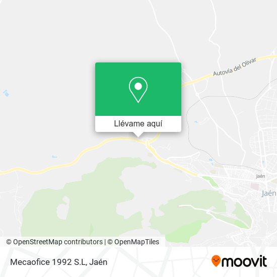 Mapa Mecaofice 1992 S.L