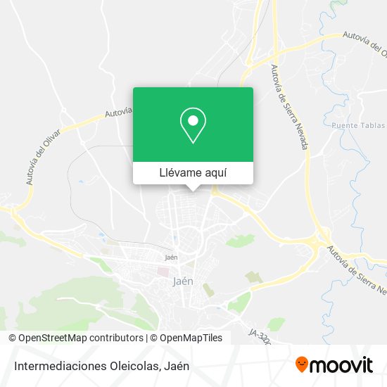 Mapa Intermediaciones Oleicolas