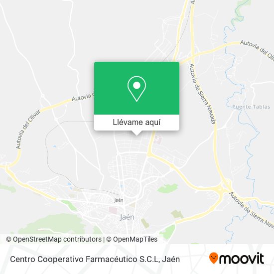 Mapa Centro Cooperativo Farmacéutico S.C.L
