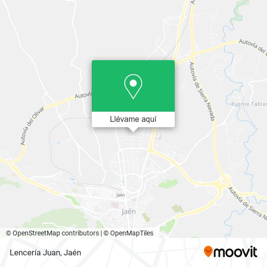 Mapa Lencería Juan