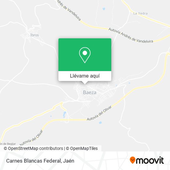 Mapa Carnes Blancas Federal