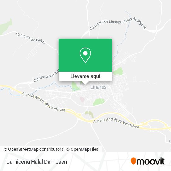 Mapa Carnicería Halal Dari