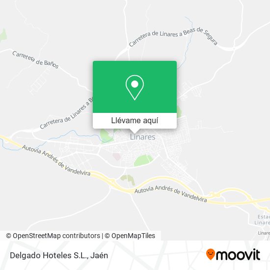Mapa Delgado Hoteles S.L.