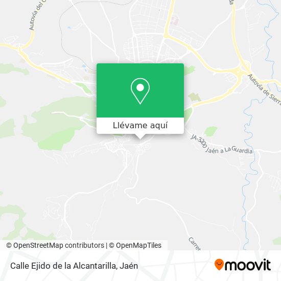 Mapa Calle Ejido de la Alcantarilla