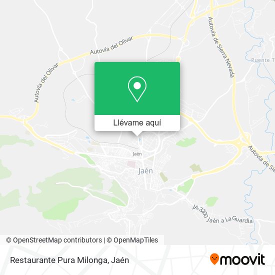 Mapa Restaurante Pura Milonga