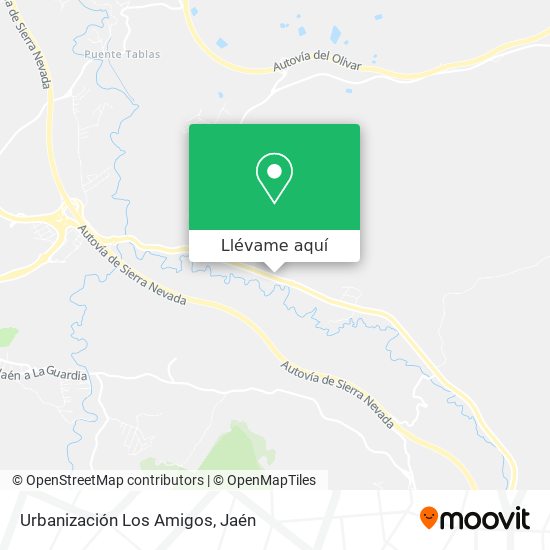 Mapa Urbanización Los Amigos