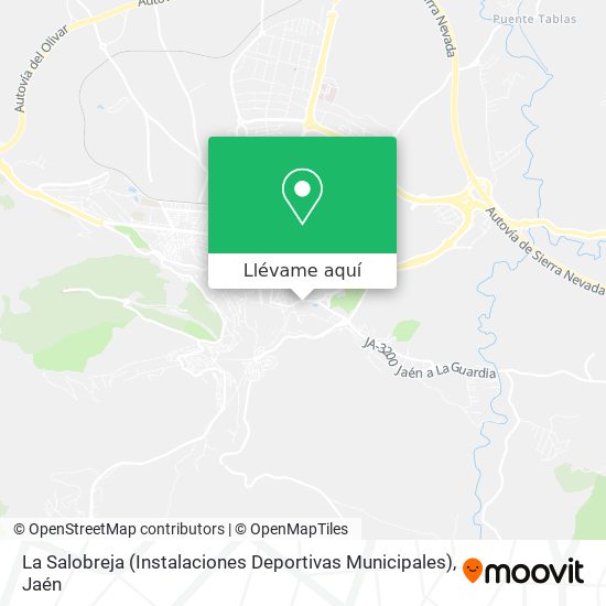 Mapa La Salobreja (Instalaciones Deportivas Municipales)