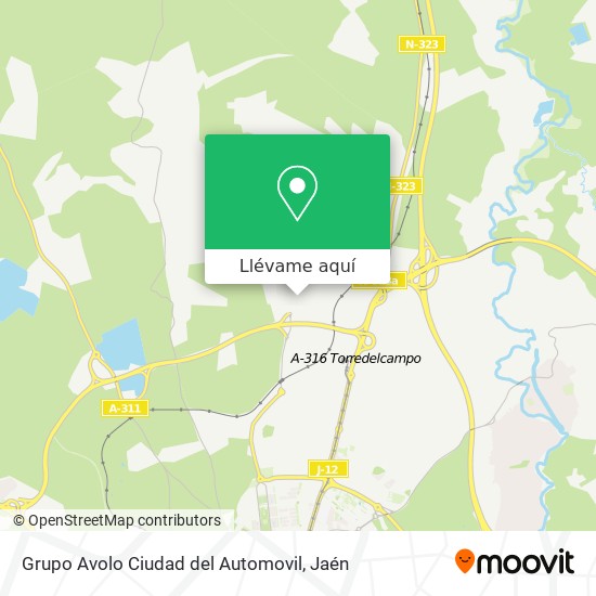 Mapa Grupo Avolo Ciudad del Automovil