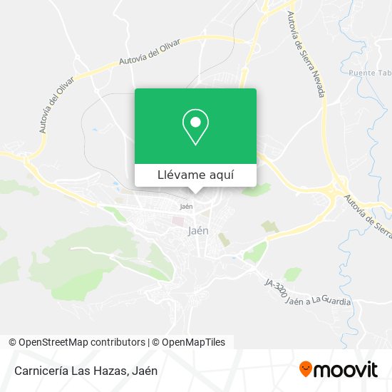 Mapa Carnicería Las Hazas