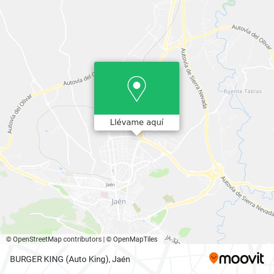 Mapa BURGER KING (Auto King)