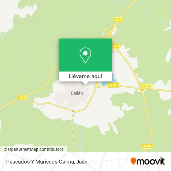 Mapa Pescados Y Mariscos Galma