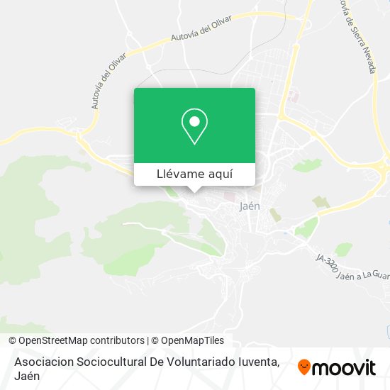 Mapa Asociacion Sociocultural De Voluntariado Iuventa