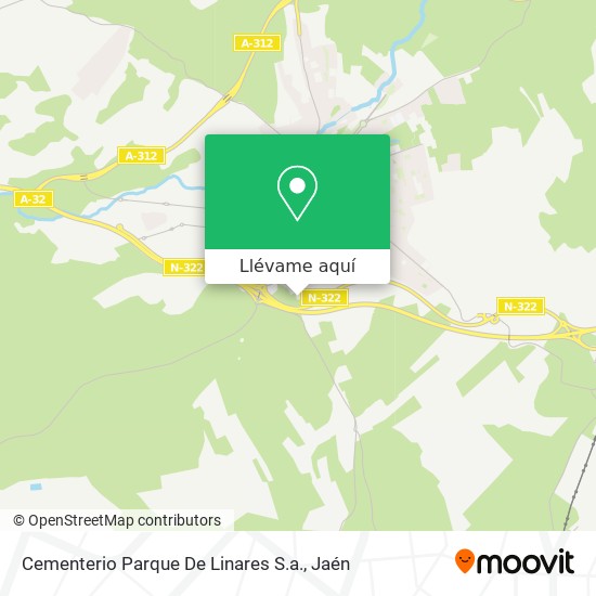 Mapa Cementerio Parque De Linares S.a.