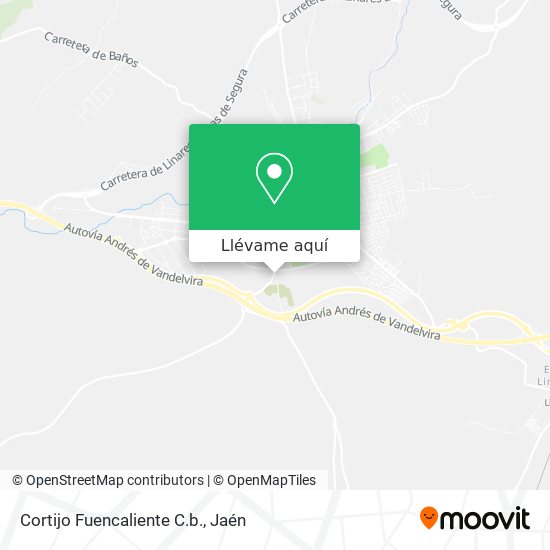 Mapa Cortijo Fuencaliente C.b.