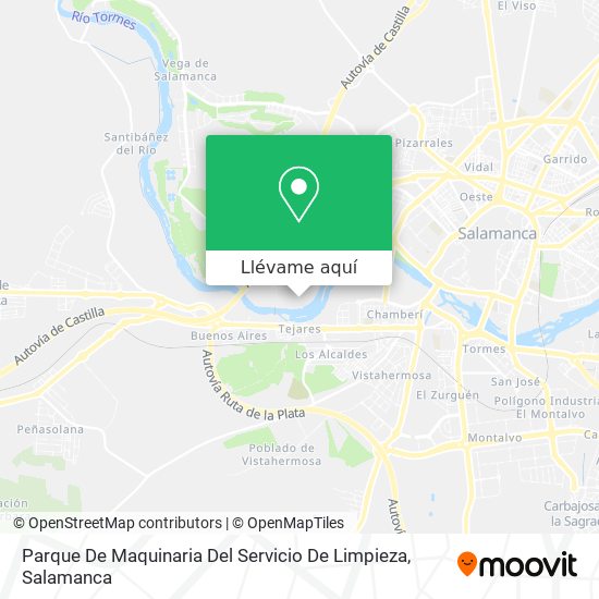 Mapa Parque De Maquinaria Del Servicio De Limpieza