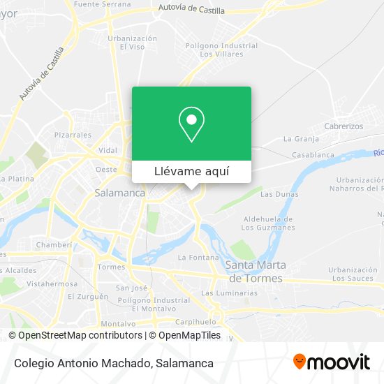 Mapa Colegio Antonio Machado