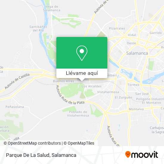Mapa Parque De La Salud