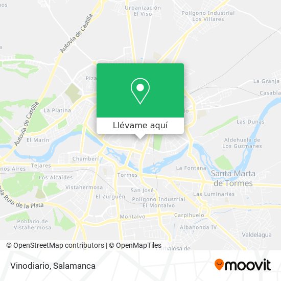 Mapa Vinodiario