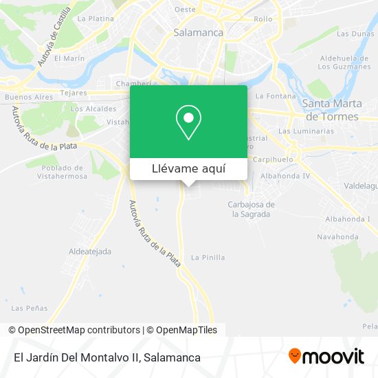 Mapa El Jardín Del Montalvo II