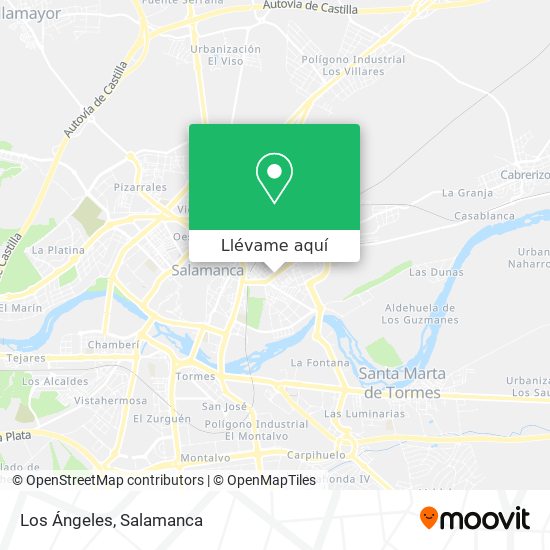 Mapa Los Ángeles