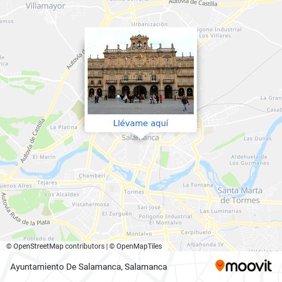 Mapa Ayuntamiento De Salamanca