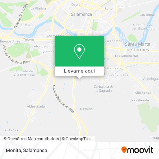 Mapa Moñita