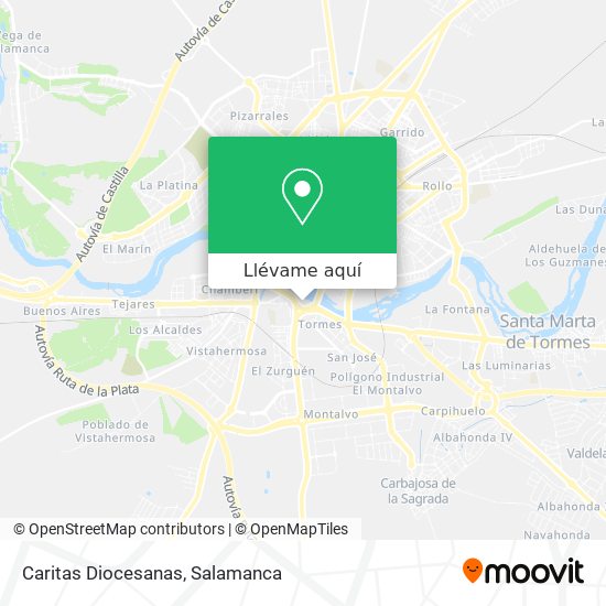 Mapa Caritas Diocesanas