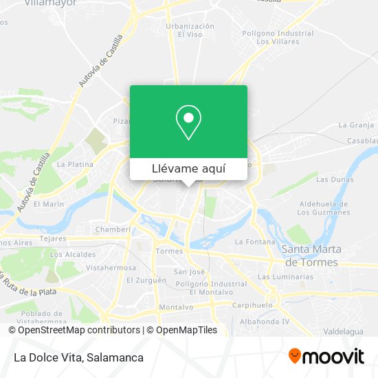Mapa La Dolce Vita
