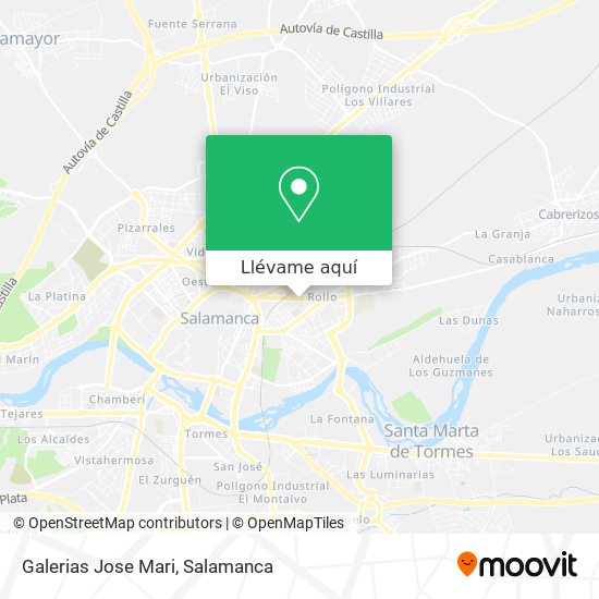 Mapa Galerias Jose Mari
