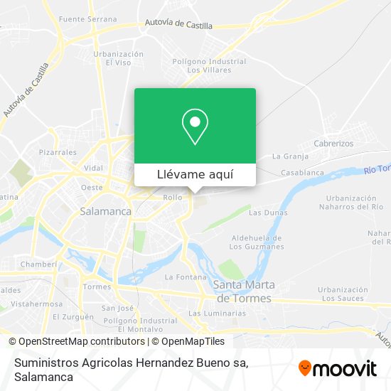 Mapa Suministros Agricolas Hernandez Bueno sa