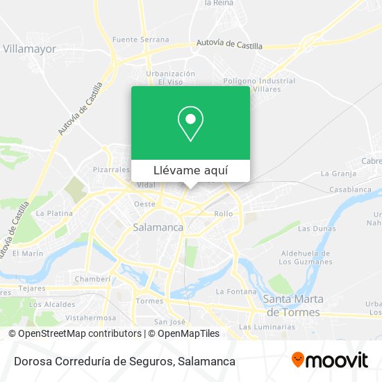 Mapa Dorosa Correduría de Seguros