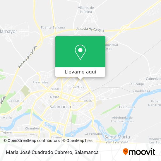 Mapa María José Cuadrado Cabrero