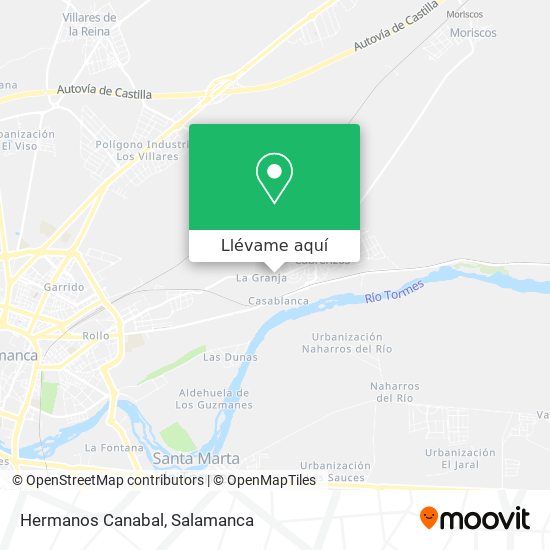 Mapa Hermanos Canabal