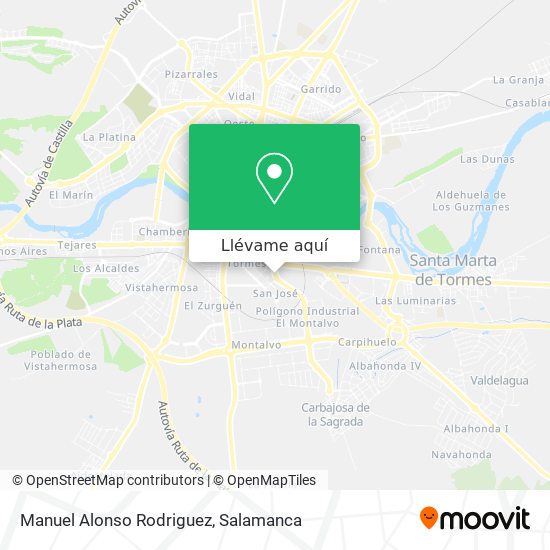 Mapa Manuel Alonso Rodriguez