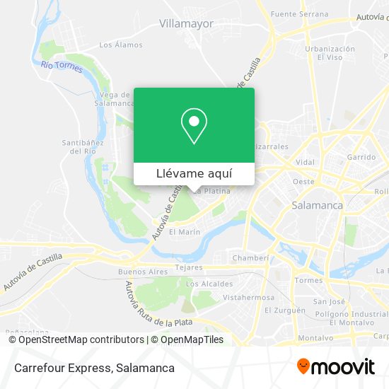 Mapa Carrefour Express